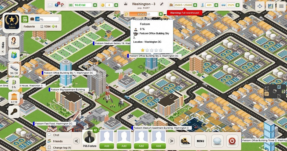 @ Investor City - Construction of Office Building Sky. (Find it on Book of Crypto)