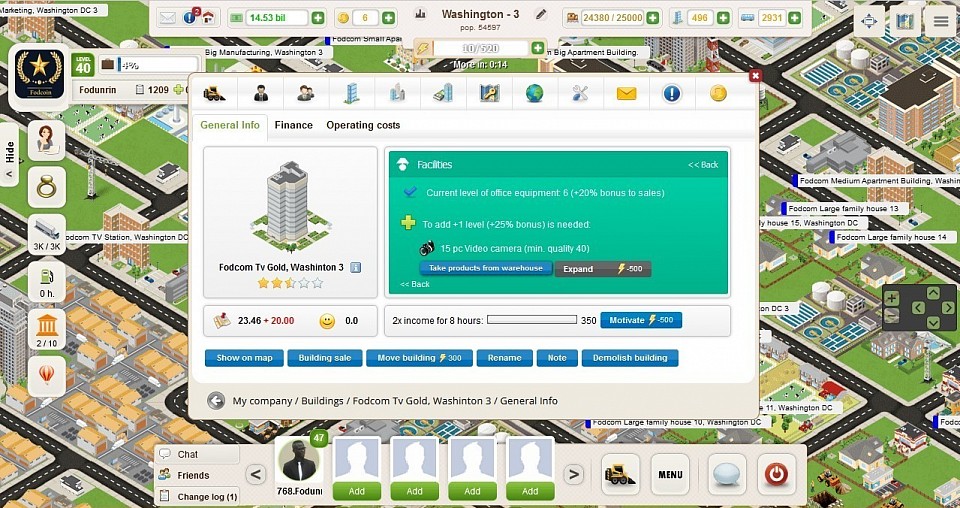 Fodcom Tv Gold - Upgrading Facility with supply of Video Cameras, @ Washington DC office.