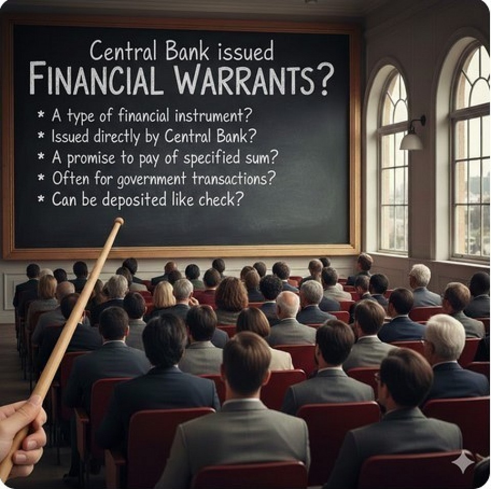 @ Financial Instrument - Exercising Central Bank of Nigeria issued Financial Warrant